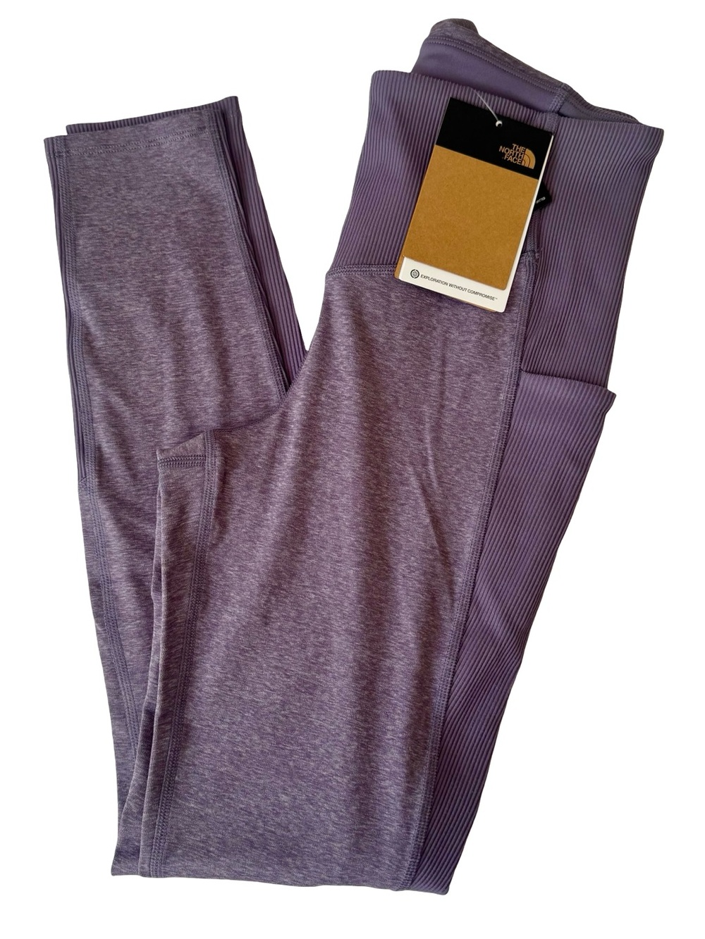 NWT The North Face Women’s Purple Dune Sky High-Rise Pocket Leggings Size M